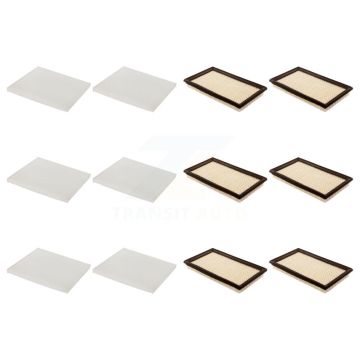 6x Air + 6x Cabin Filter (12 Total) Kit For Nissan Murano Pathfinder Altima INFINITI QX60 KFL-102560
