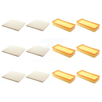 6x Air + 6x Cabin Filter (12 Total) Kit For Nissan Altima KFL-102561