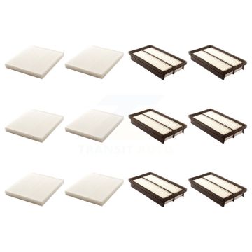 6x Air + 6x Cabin Filter (12 Total) Kit For Mazda CX-7 6 KFL-102595