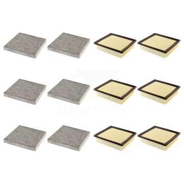 6x Air + 6x Cabin Filter (12 Total) Kit For 16-17 Lexus NX200t OE Part Number 8713930100 KFL-102614