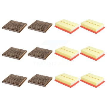 6x Air + 6x Cabin Filter (12 Total) Kit For Toyota Highlander KFL-102617