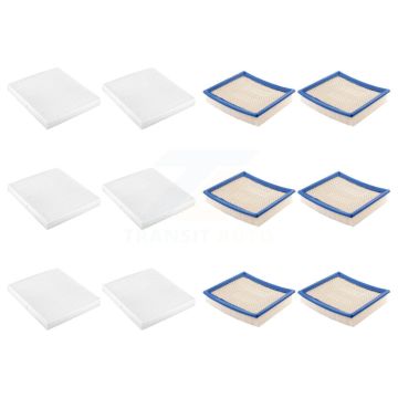 6x Air + 6x Cabin Filter (12 Total) Kit For Chrysler 200 Dodge Avenger Sebring 2.4L KFL-102619