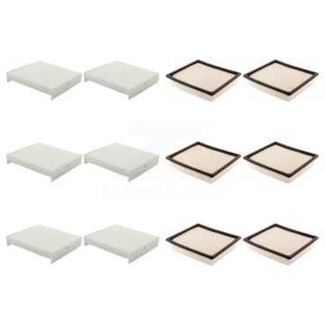 6x Air + 6x Cabin Filter (12 Total) Kit For Ford Mustang KFL-102621