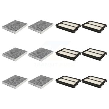 6x Air + 6x Cabin Filter (12 Total) Kit For Kia Sorento KFL-102625