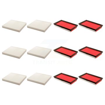 6x Air + 6x Cabin Filter (12 Total) Kit For INFINITI Q50 KFL-102633