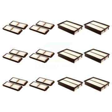 6x Air + 6x Cabin Filter (12 Total) Kit For Mazda 3 Sport KFL-102640