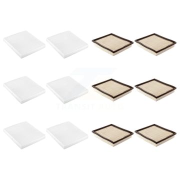 6x Air + 6x Cabin Filter (12 Total) Kit For Chrysler Sebring Dodge Avenger KFL-102646