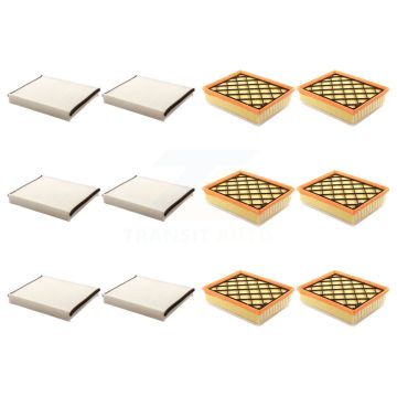 6x Air + 6x Cabin Filter (12 Total) Kit For 2017-2022 Ford GT KFL-102654