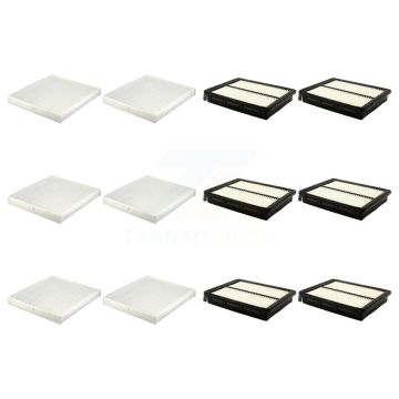 6x Air + 6x Cabin Filter (12 Total) Kit For Kia Optima KFL-102658