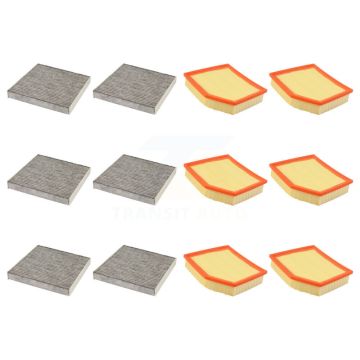 6x Air + 6x Cabin Filter (12 Total) Kit For Lexus IS300 IS350 IS250 GS350 RC350 RC300 KFL-102670