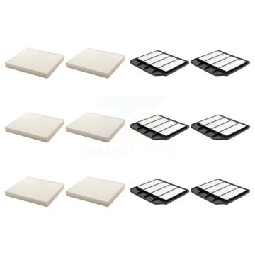 6x Air + 6x Cabin Filter (12 Total) Kit For INFINITI QX80 Nissan Armada QX56 KFL-102698