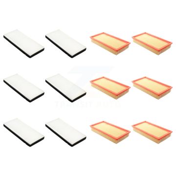 6x Air + 6x Cabin Filter (12 Total) Kit For 2004-2007 Ford Freestar Mercury Monterey KFL-102713