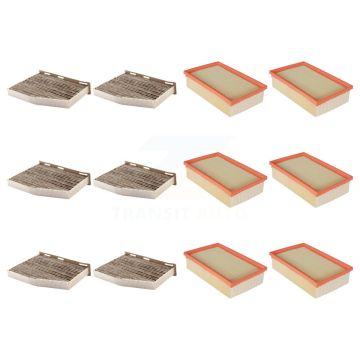 6x Air + 6x Cabin Filter (12 Total) Kit For Volkswagen Tiguan Audi A3 KFL-102721