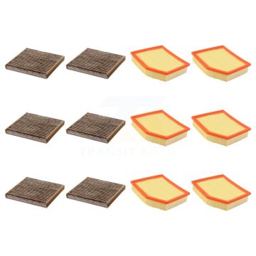 6x Air + 6x Cabin Filter (12 Total) Kit For 2008-2011 Lexus GS460 KFL-102732