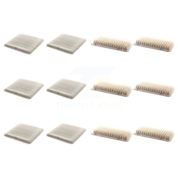 6x Air + 6x Cabin Filter (12 Total) Kit For 2005-2010 Scion tC KFL-102745