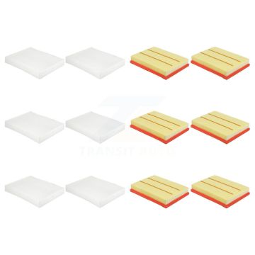 6x Air + 6x Cabin Filter (12 Total) Kit For Ford Escape Bronco Sport Maverick Lincoln KFL-102775