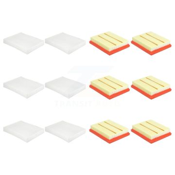 6x Air + 6x Cabin Filter (12 Total) Kit For Ford Escape Maverick Lincoln Corsair 2.5L KFL-102776