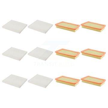 6x Air + 6x Cabin Filter (12 Total) Kit For Chrysler 200 KFL-102784