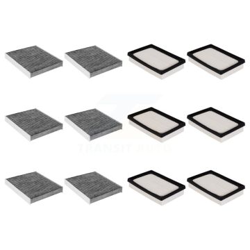 6x Air + 6x Cabin Filter (12 Total) Kit For Toyota Corolla Prius Prime C AWD-e KFL-102792
