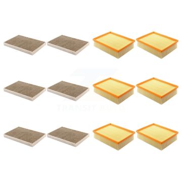 6x Air + 6x Cabin Filter (12 Total) Kit For Audi A4 Quattro KFL-102812