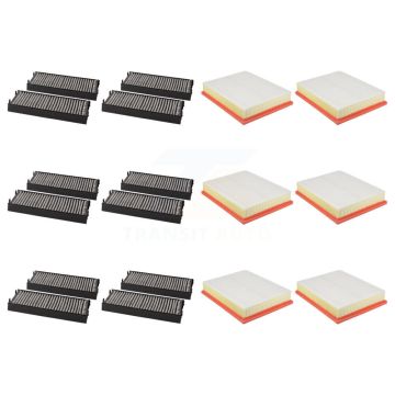 6x Air + 6x Cabin Filter (12 Total) Kit For BMW X5 KFL-102820