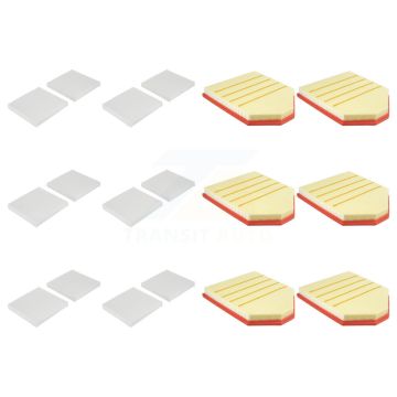 6x Air + 6x Cabin Filter (12 Total) Kit For BMW X3 KFL-102823