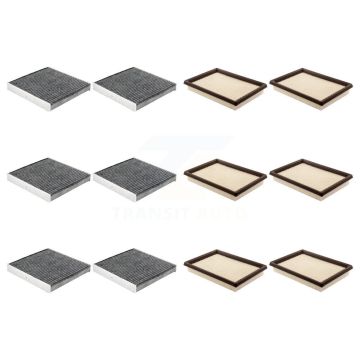 6x Air + 6x Cabin Filter (12 Total) Kit For INFINITI Q70 Q70L M56 2 Required KFL-102847
