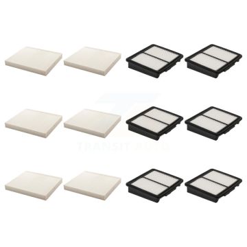 6x Air + 6x Cabin Filter (12 Total) Kit For INFINITI M35 KFL-102848