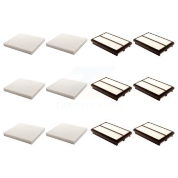 6x Air + 6x Cabin Filter (12 Total) Kit For 2010-2013 Acura MDX ZDX KFL-102872