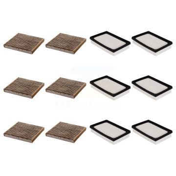 6x Air + 6x Cabin Filter (12 Total) Kit For Toyota Prius C KFL-102900