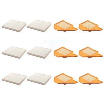 6x Air + 6x Cabin Filter (12 Total) Kit For Dodge Grand Caravan Chrysler Town & Country KFL-102901