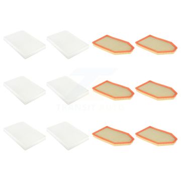 6x Air + 6x Cabin Filter (12 Total) Kit For Dodge Charger Chrysler 300 Challenger KFL-102906
