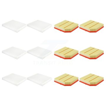 6x Air + 6x Cabin Filter (12 Total) Kit For Volvo XC40 KFL-102919