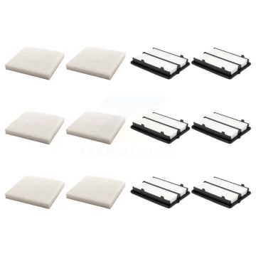 6x Air + 6x Cabin Filter (12 Total) Kit For Acura RDX KFL-102952