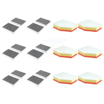 6x Air + 6x Cabin Filter (12 Total) Kit For BMW X5 X7 X6 530i xDrive 540i 530e 540d 740e KFL-102963