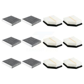 6x Air + 6x Cabin Filter (12 Total) Kit For Nissan Rogue KFL-102983