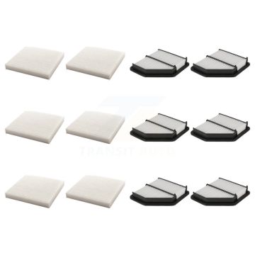 6x Air + 6x Cabin Filter (12 Total) Kit For 2016-2022 Honda HR-V KFL-103016