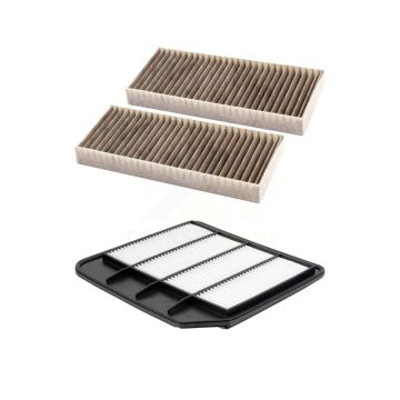 1x Air + 1x Cabin Filter (2 Total) Kit For 2017-2022 Nissan Armada Rectangular KFL-103141