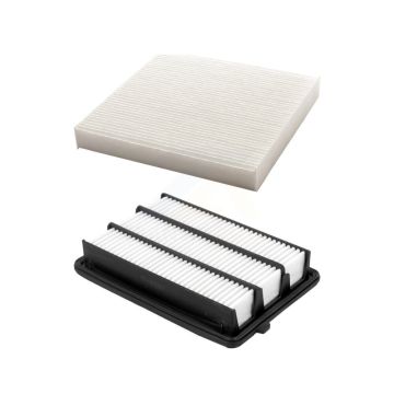 1x Air + 1x Cabin Filter (2 Total) Kit For 2017-2021 Honda Civic 2.0L with Turbocharged KFL-103174