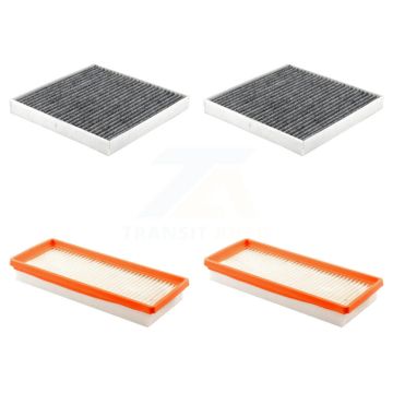 2x Air + 2x Cabin Filter (4 Total) Kit For Smart Fortwo KFL-103269