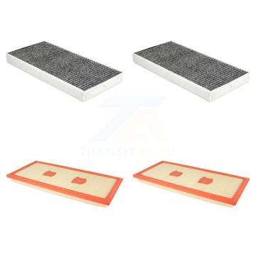 2x Air + 2x Cabin Filter (4 Total) Kit For 2012-2016 Mercedes-Benz SLK350 KFL-103277