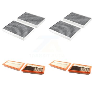 2x Air + 2x Cabin Filter (4 Total) Kit For 2012-2013 Mercedes-Benz S350 3.0L KFL-103282