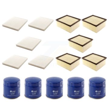5x Air + 5x Cabin + 5x Engine Oil Filter (15 Total) Kit For Ram 2500 3500 4500 5500 6.4L KFM-102695