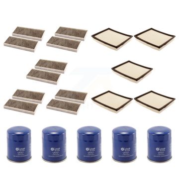 5x Air + 5x Cabin + 5x Engine Oil Filter (15 Total) Kit For Nissan TITAN Armada NV2500 KFM-102710
