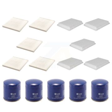 5x Air + 5x Cabin + 5x Engine Oil Filter (15 Total) Kit For 2005-2023 Toyota Tacoma 2.7L KFM-102727
