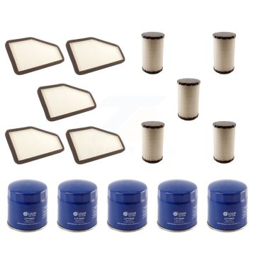 5x Air + 5x Cabin + 5x Engine Oil Filter (15 Total) Kit For 2009-2011 Mazda Tribute 3.0L KFM-102753