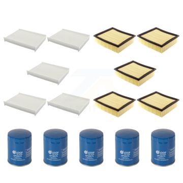 5x Air + 5x Cabin + 5x Engine Oil Filter (15 Total) Kit For Ford F-150 Expedition Lincoln KFM-102755