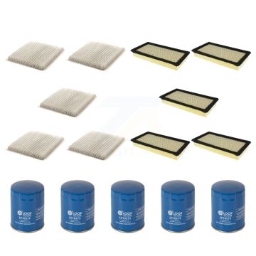 5x Air + 5x Cabin + 5x Engine Oil Filter (15 Total) Kit For Ford Edge Lincoln MKX MKS MKT KFM-102782