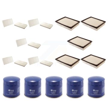 5x Air + 5x Cabin + 5x Engine Oil Filter (15 Total) Kit For Chevrolet Silverado 1500 GMC KFM-102908