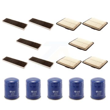 5x Air + 5x Cabin + 5x Engine Oil Filter (15 Total) Kit For Saturn Vue KFM-102924